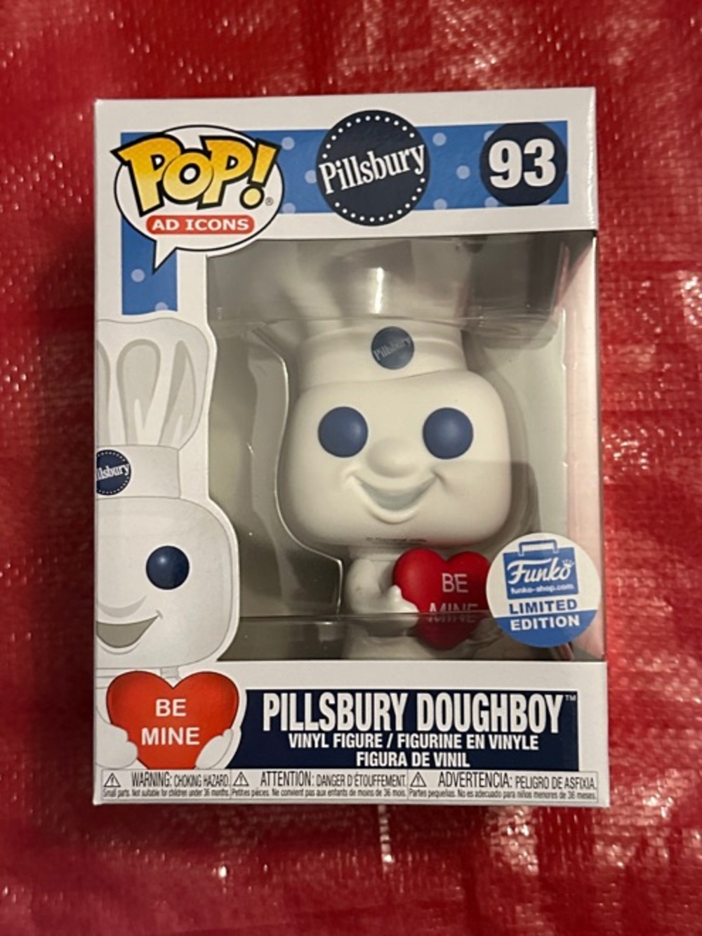 Funko Pop! Pillsbury Doughboy White with Red Heart